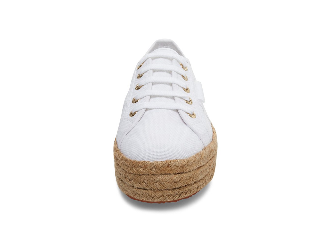 Superga Platform Womens - 2730 Cotropew - White - UPWQY6390